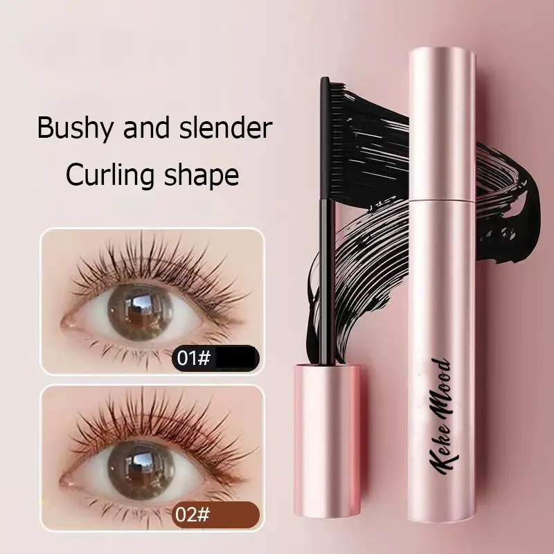 Ultra-fine Comb Eyelash Mascara Lengthening Black Lash Eyelash Extension Eye Lashes Brush Long-wearing Black Color Mascara Cream