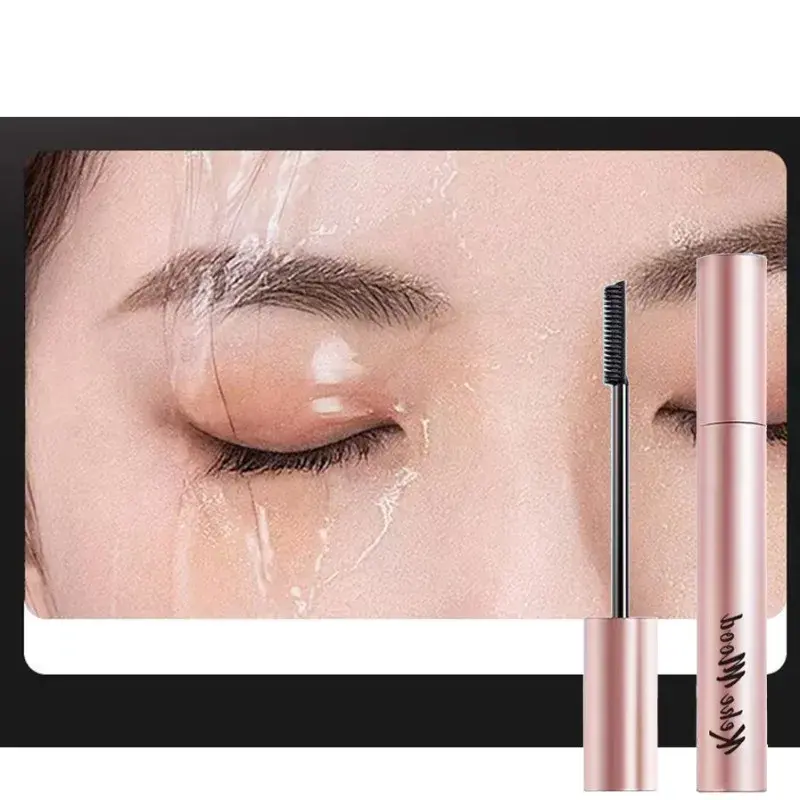 Ultra-fine Comb Eyelash Mascara Lengthening Black Lash Eyelash Extension Eye Lashes Brush Long-wearing Black Color Mascara Cream