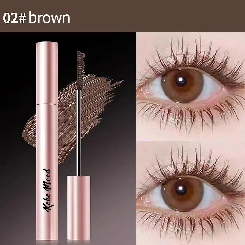 Ultra-fine Comb Eyelash Mascara Lengthening Black Lash Eyelash Extension Eye Lashes Brush Long-wearing Black Color Mascara Cream