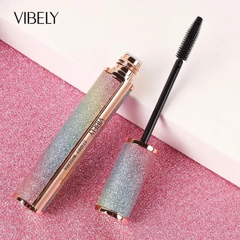 3D Mascara Makeup Lengthening Eyelash Extension Women Waterproof Fast Dry Long-wearing Lasting Mascara Big Eye Cosmetic