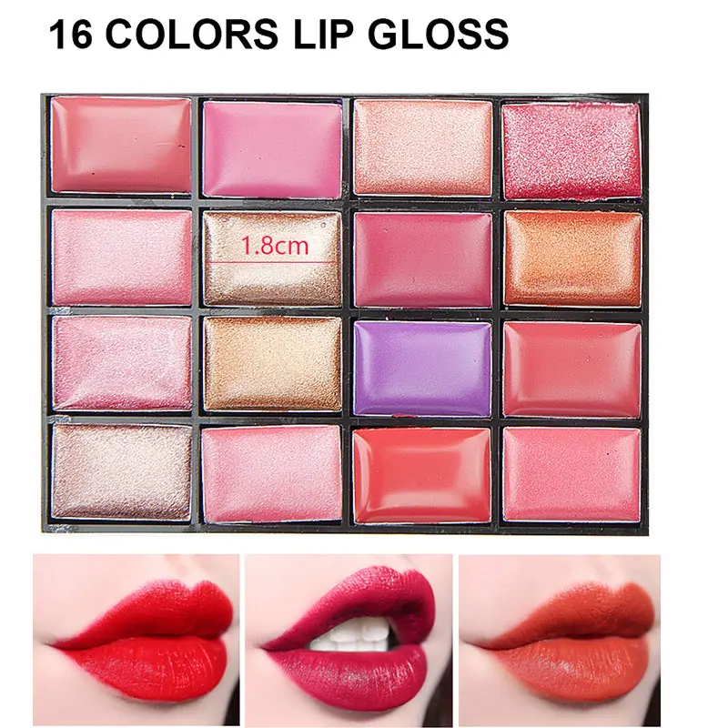 74 Colors Glitter Eyeshadow Palette Matte Waterproof Long Lasting Pressed Powder Cosmetics Kit  Fashion Women MakeUp Tools