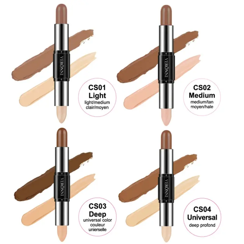 4 Colors High Quality Professional Makeup Base Foundation Cream for Face Concealer Contouring for Face Beauty Women's Cosmetics