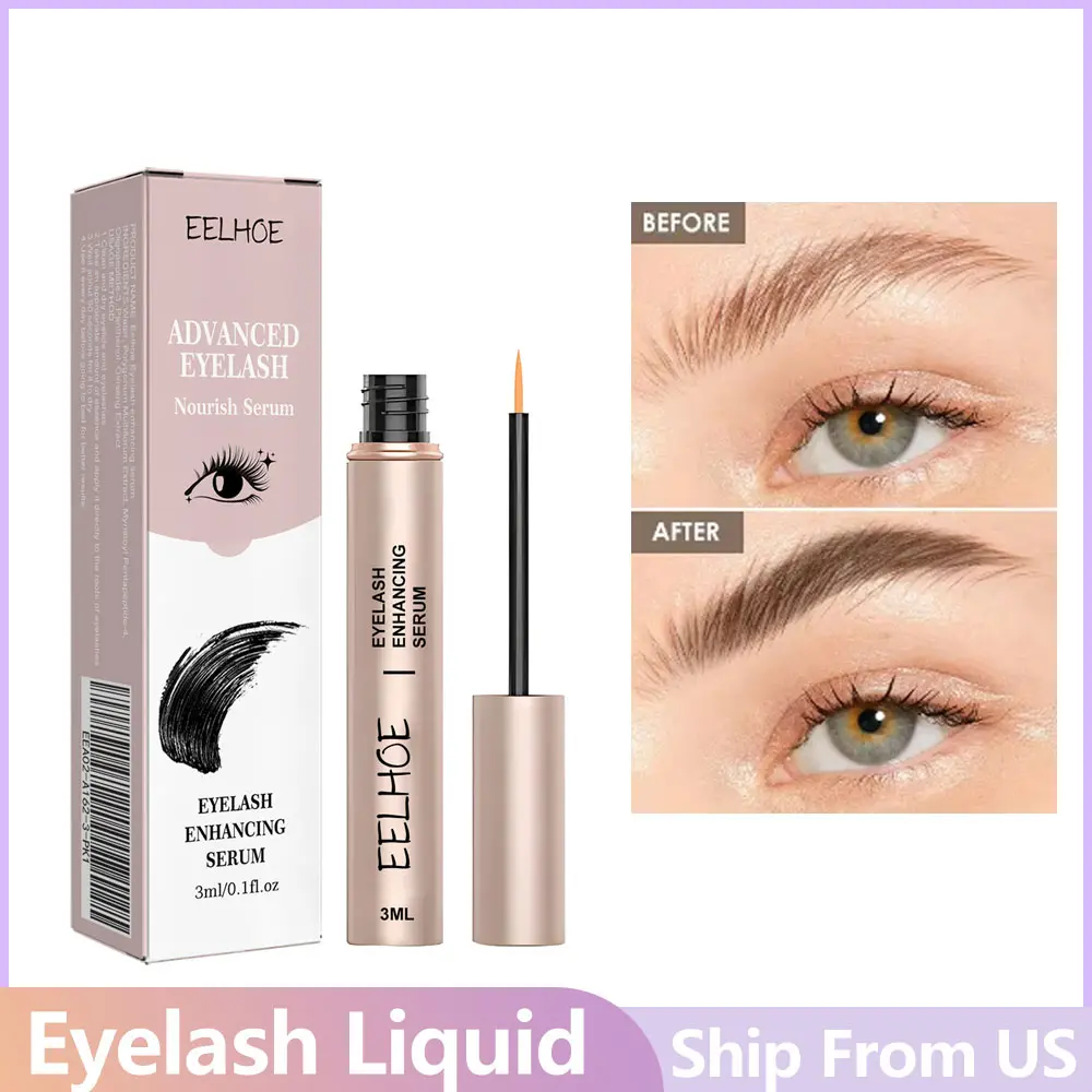 Mascara Eyelash Growth Eyelash Liquid Korean Makeup Enhancer Eye Lash Fuller Thicker Nourish Lashes Longer Makeup Cosmetics