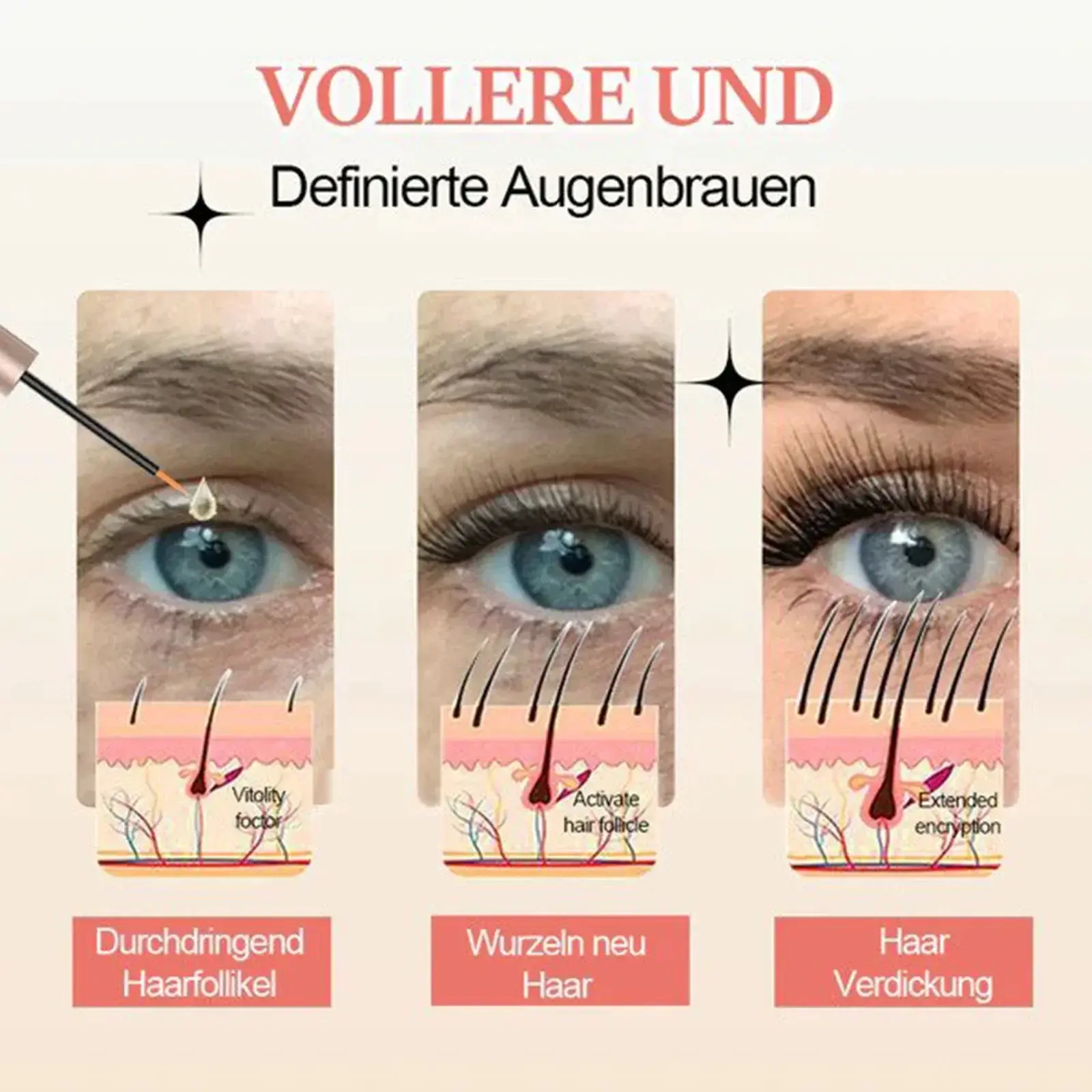 Mascara Eyelash Growth Eyelash Liquid Korean Makeup Enhancer Eye Lash Fuller Thicker Nourish Lashes Longer Makeup Cosmetics