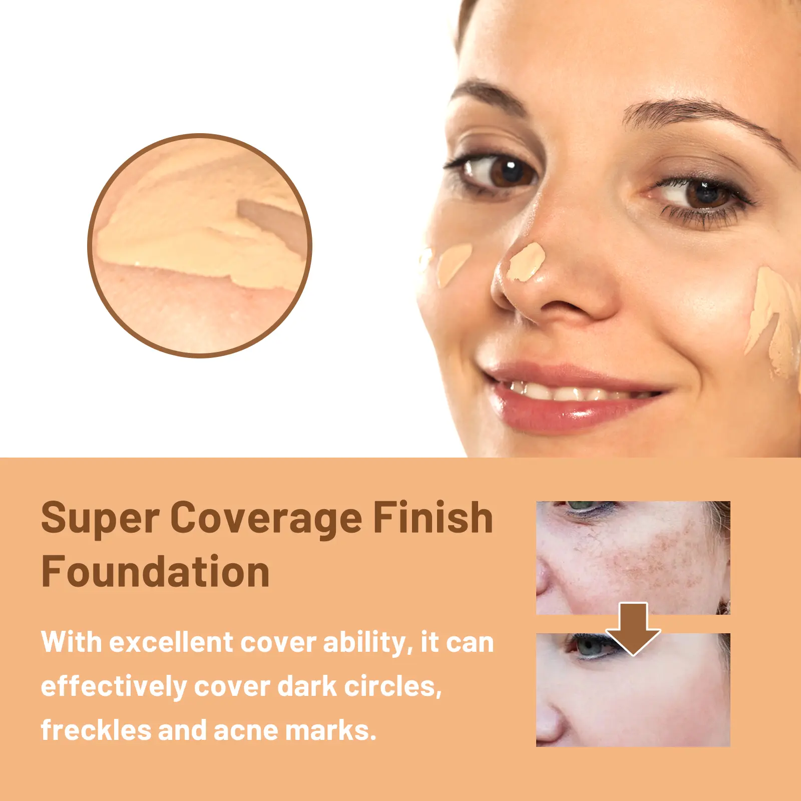 Sevich Hairline Powder 4g Hairline Shadow Powder Makeup Hair Concealer Natural Cover Unisex Hair Loss Product