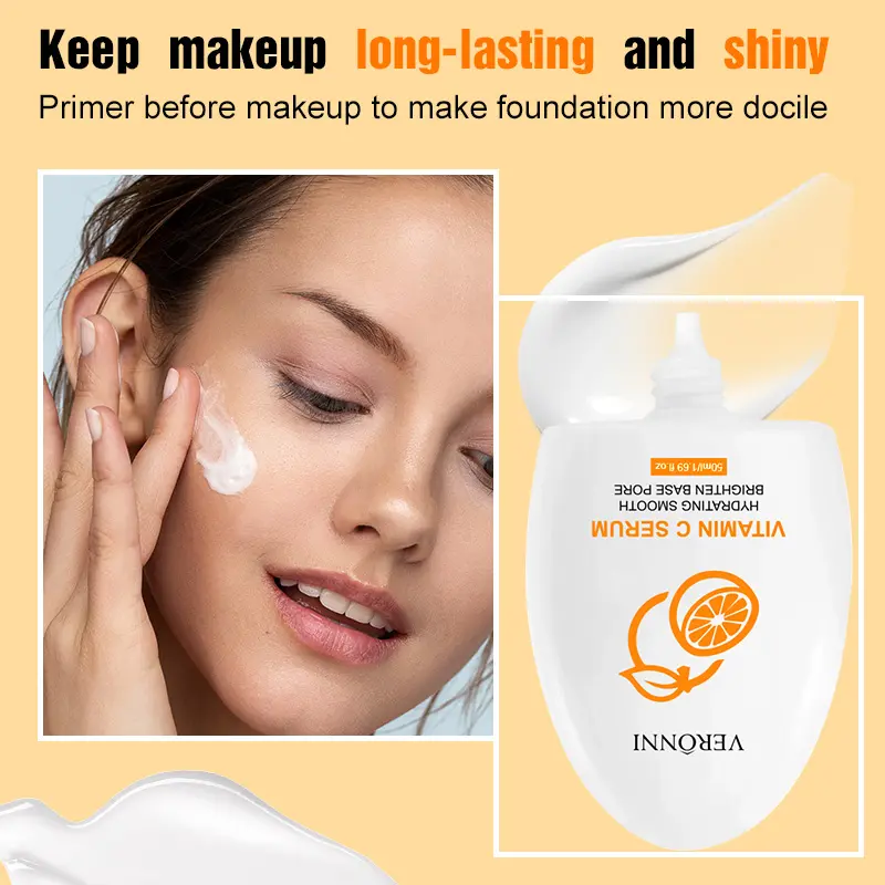 Invisible Pore Makeup Primer Oil-Control Pre Makeup Base Cream - Sheer Hydrating Barrier Primer Lock for a Soft, luminous Finish
