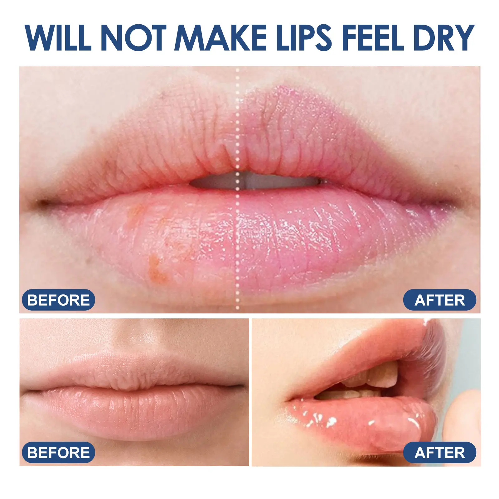 Moisturizing Lip Balm Fade Lip Lines Long Lasting Anti-cracking Prevent Dry Cracking and Peeling Plump Lips Female Makeup Tools