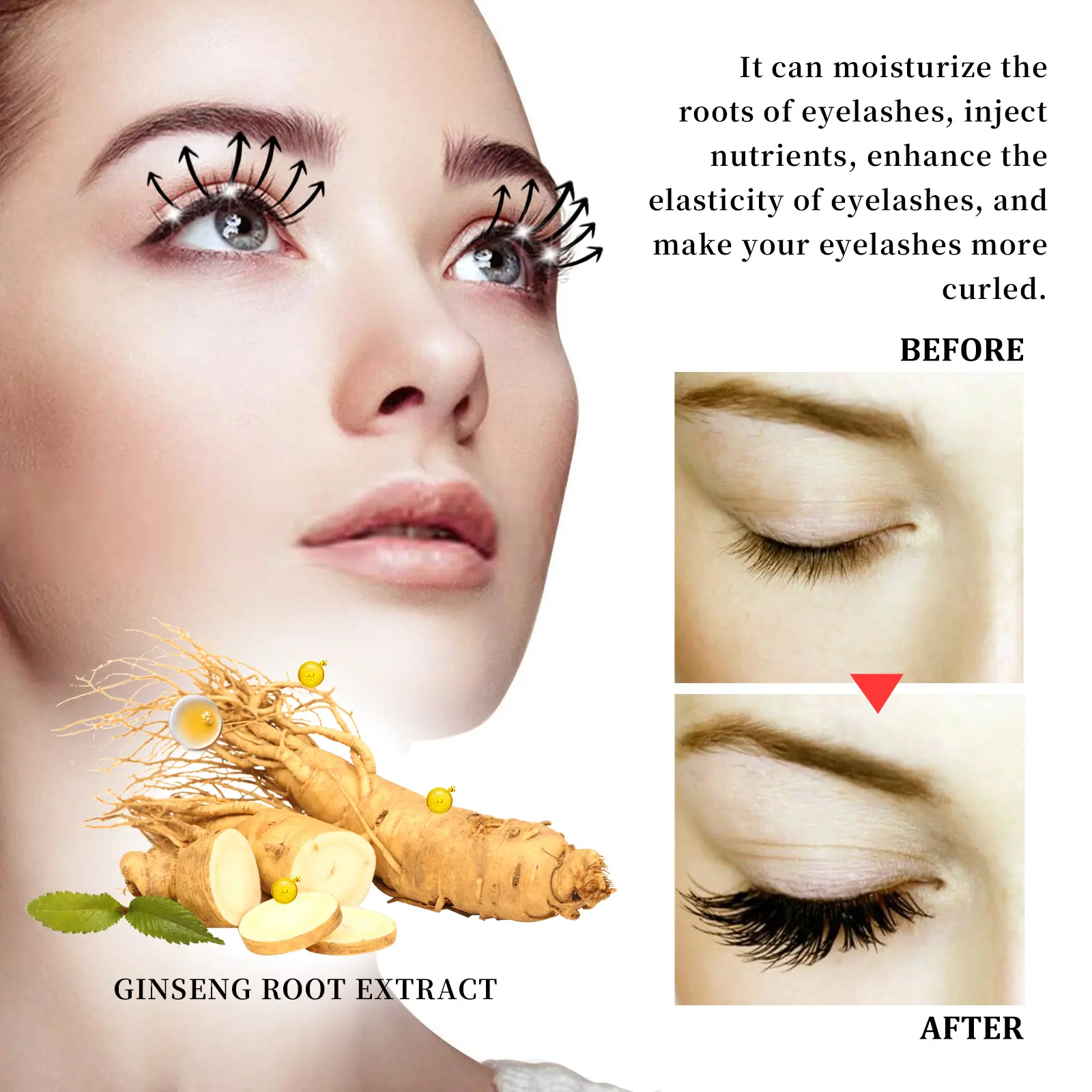 Eelhoe Mascara Moisturizes The Eyebrows And Promotes The Roots Of  The Eyebrows Grow Thick And Naturally Curl  Mascara