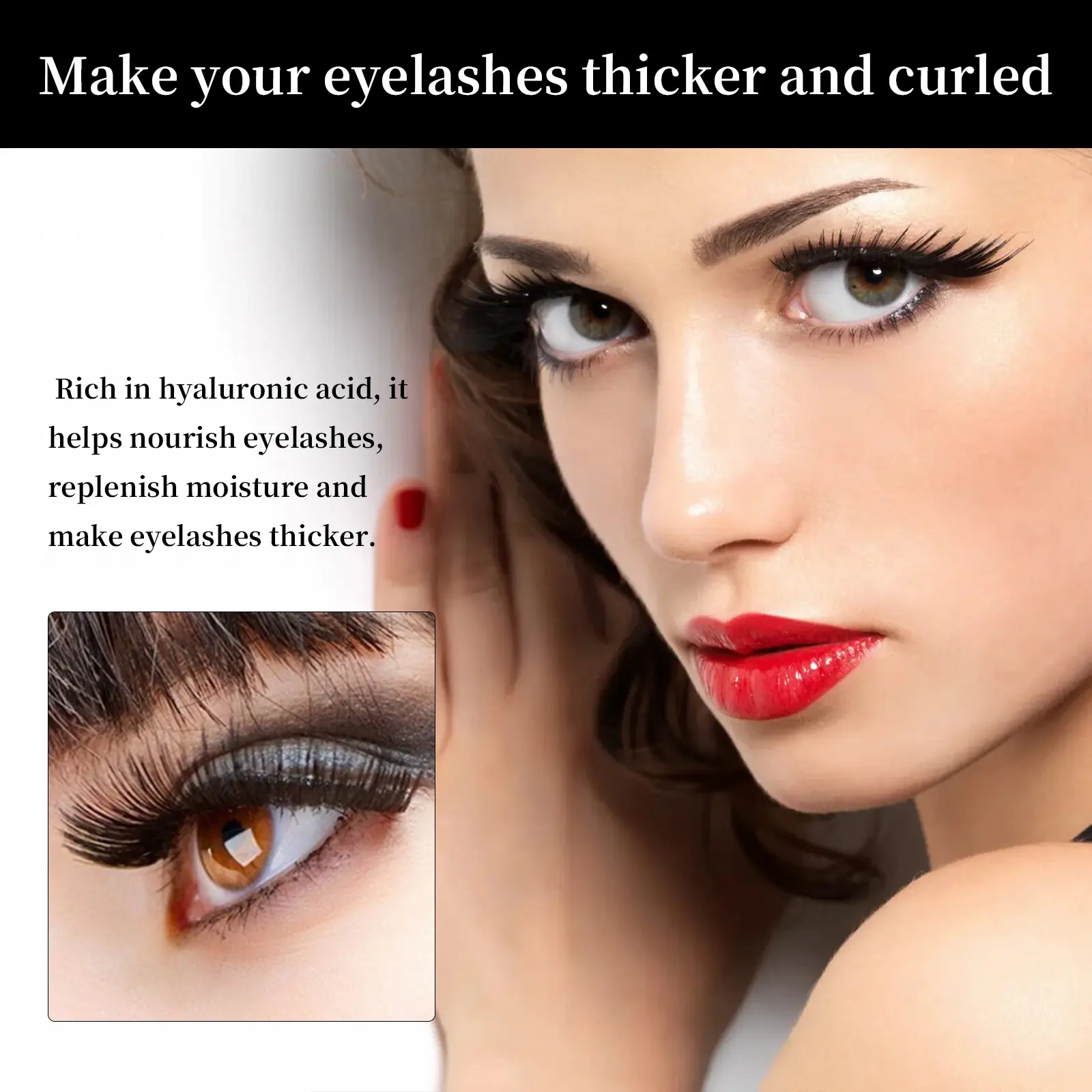 Eelhoe Mascara Moisturizes The Eyebrows And Promotes The Roots Of  The Eyebrows Grow Thick And Naturally Curl  Mascara