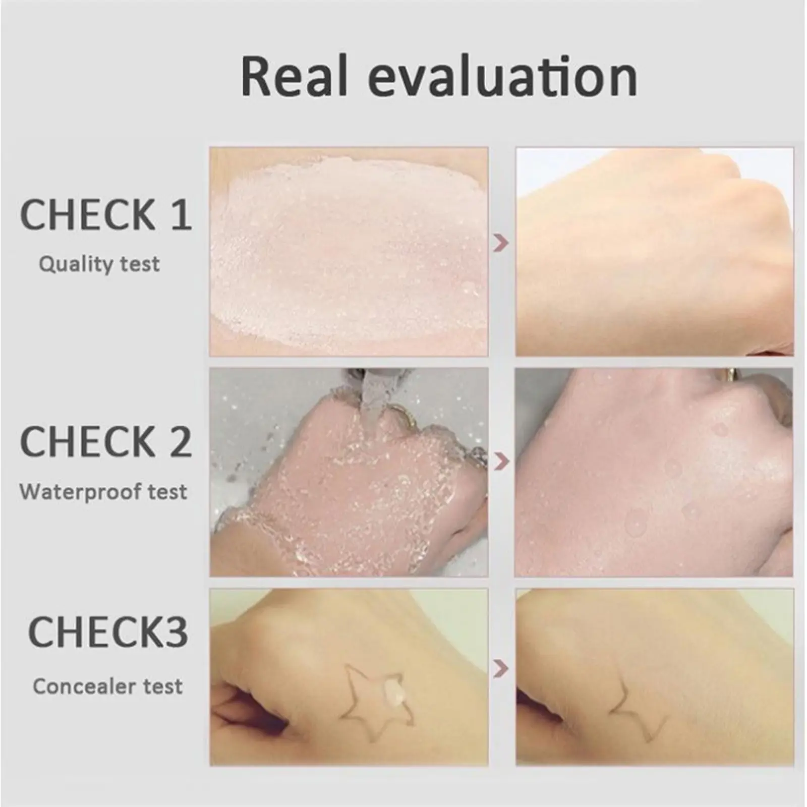 EELHOE 30ml Liquid Foundation Covers Flaws Sunscreen Waterproof Matte Moisturizer Quick Makeup Natural Face Makeup Portable