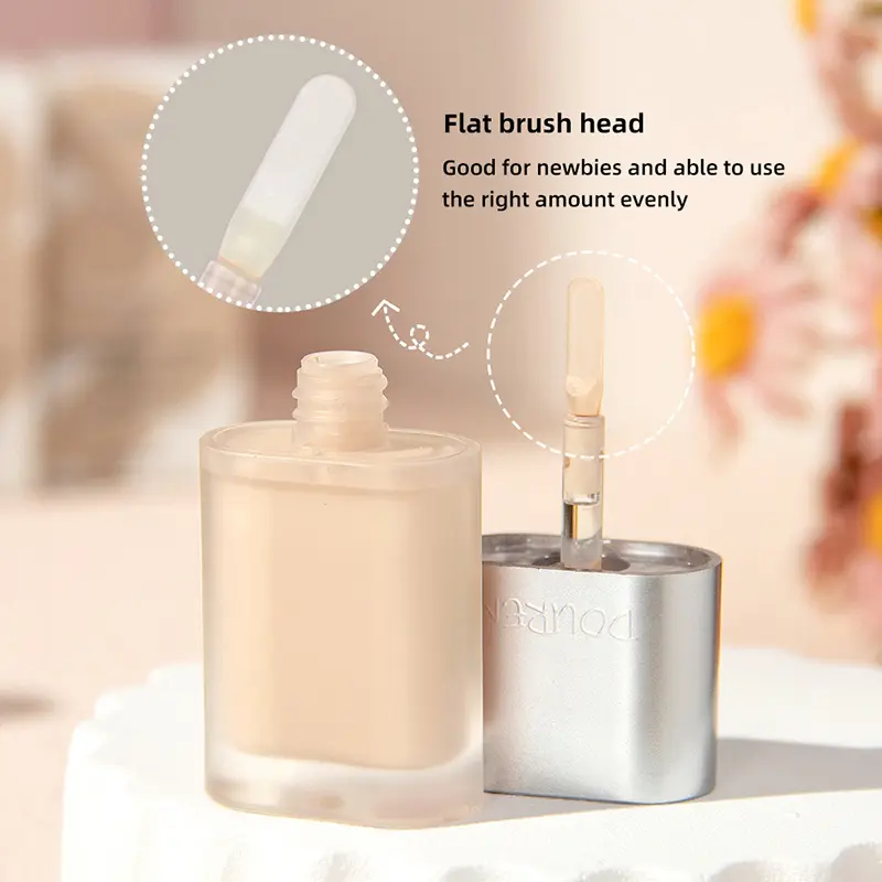 Concealer Liquid Foundation Cover Acne Dark Circles Long Lasting Moisturizing Delicate Concealer Cream Face Makeup 4Color 2024