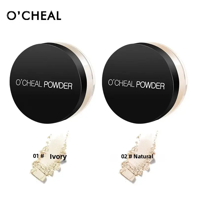 OCHEAL Loose Powder Matte Oil-Control Fine Waterproof Concealer Long Lasting Face Makeup Setting Powder for Contouring