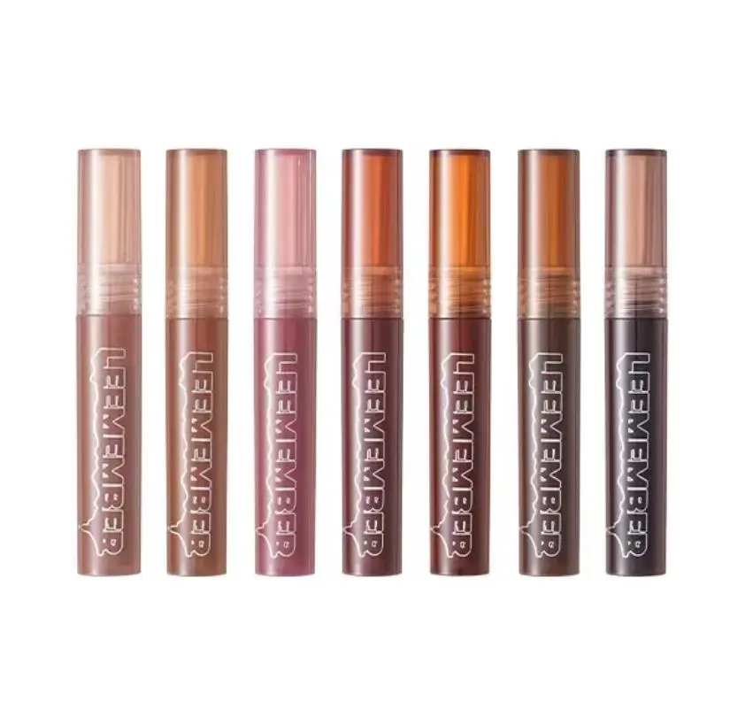 LEEMEMBER Lava Chocolate Lip Gloss Series Lip Glaze Moisturize Tint Women Beauty Makeup Cosmetics