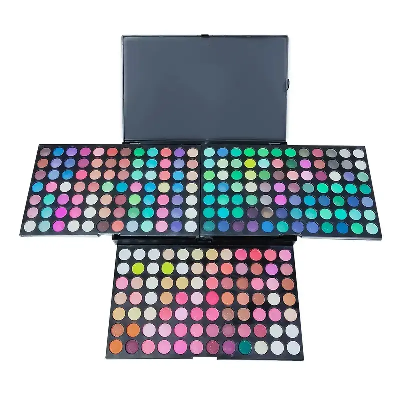 252-Color Eye Shadow Palette - High-Gloss, Waterproof, Matte, High-Pigment, Multicolor Makeup Gift Set for Daily Use or Gift