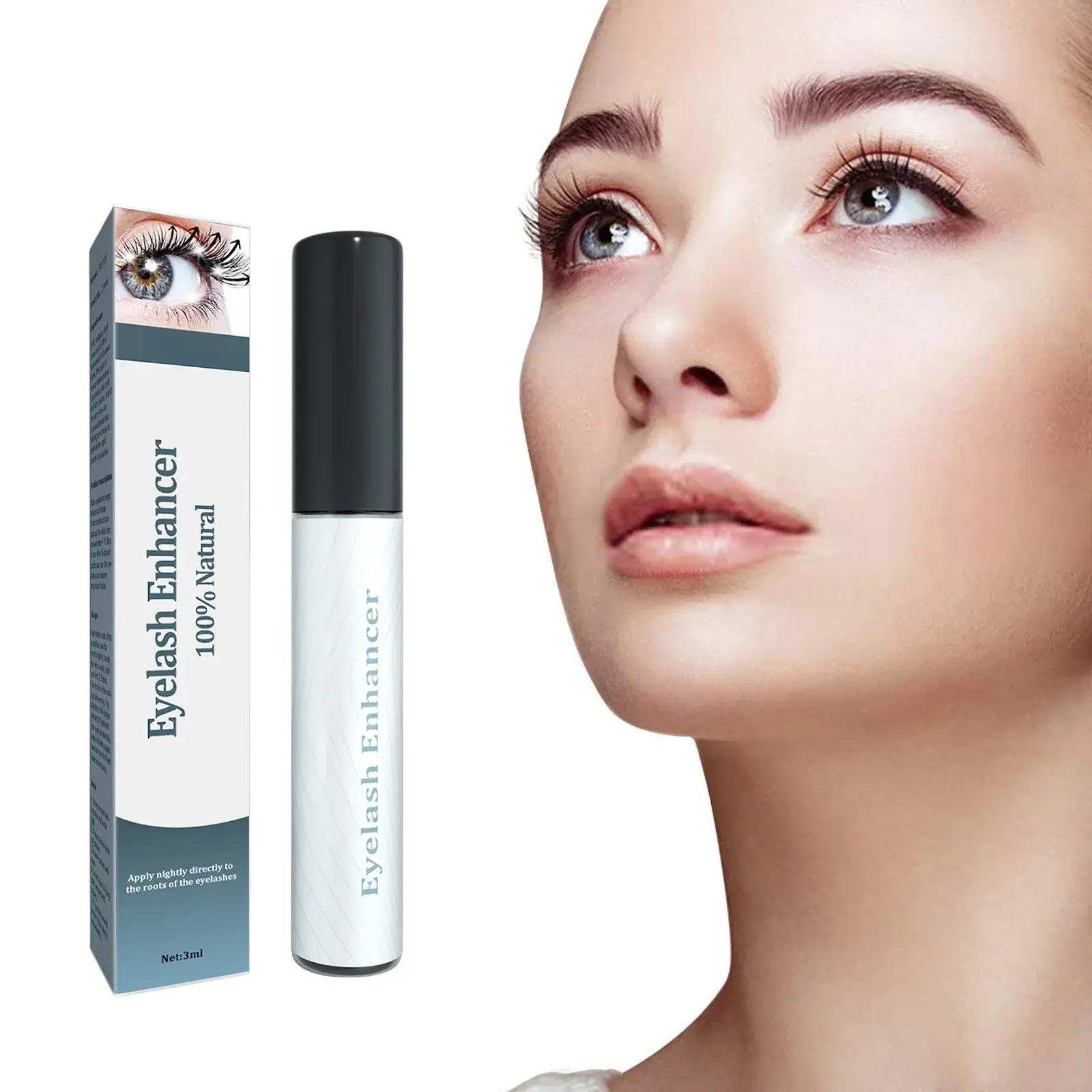 Eyelash Growth Serum Lash Brow Conditioner Natural Lengthening Volumizing Clump Free Curl Enhancer Hypoallergenic
