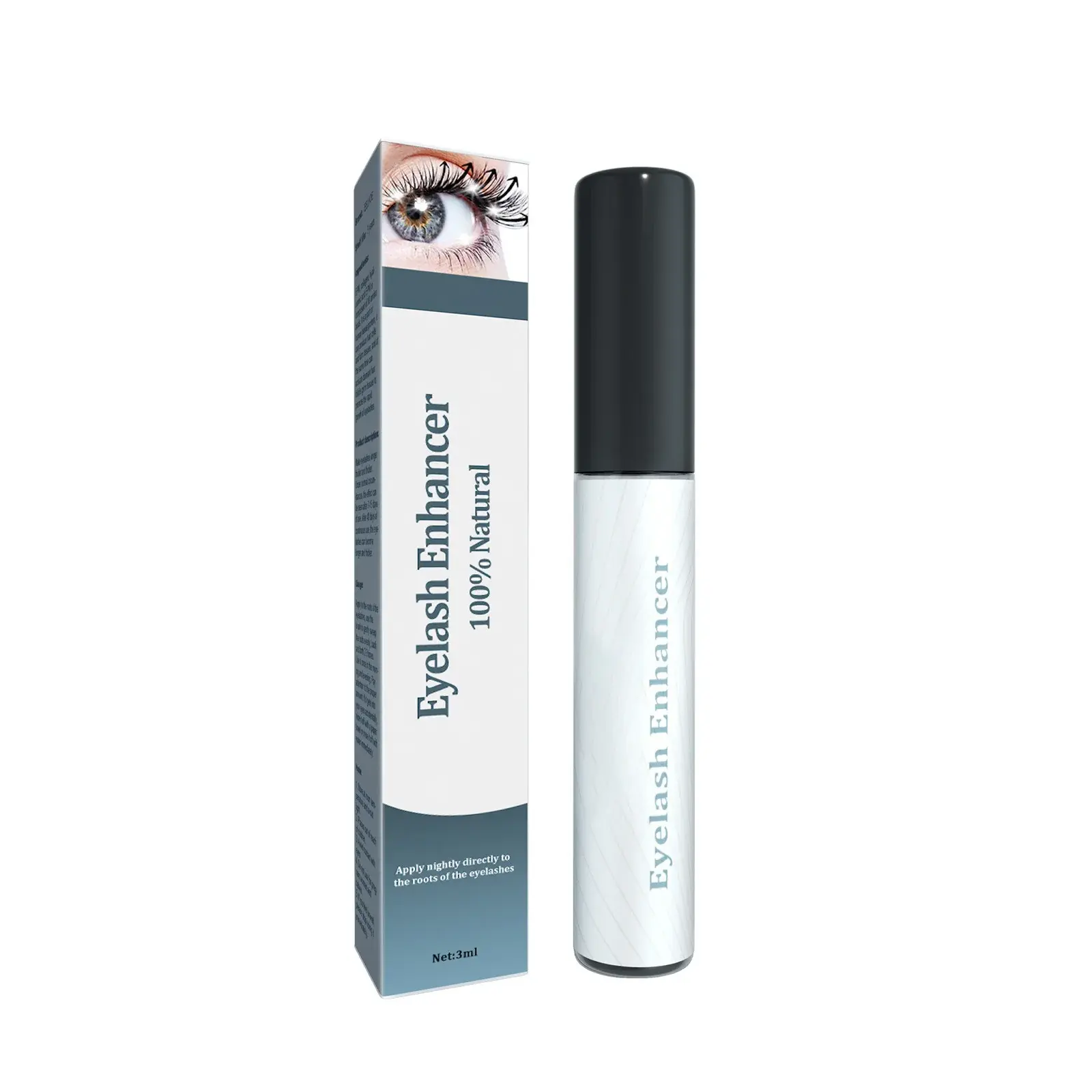 Eyelash Growth Serum Lash Brow Conditioner Natural Lengthening Volumizing Clump Free Curl Enhancer Hypoallergenic