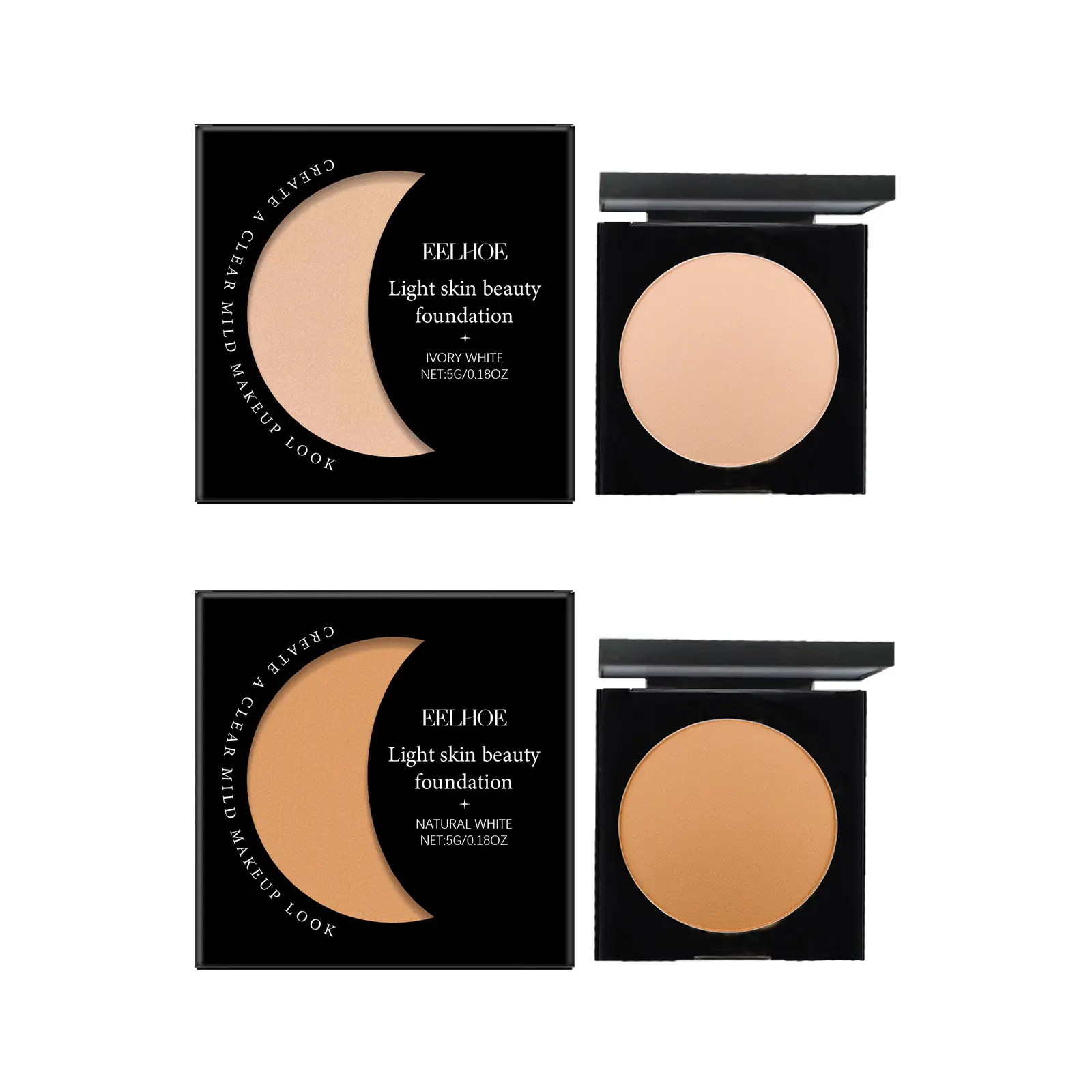 EELHOE Foundation Makeup Cream Oil Control Matte Waterproof Makeup Base Moisturizing Facial Concealer High Coverage Foundation
