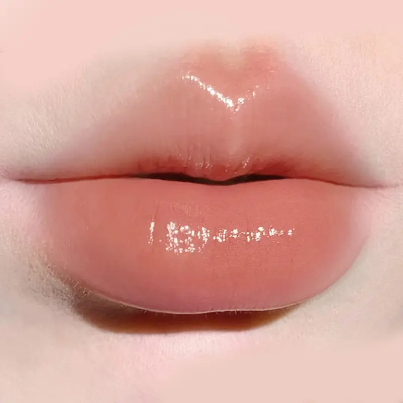 6 Colors Jelly Lipstick Moisturizing Mirror Water Light Solid Lip Gloss Glass Tea Russet Lip Glaze Tint Beauty Makeup Cosmetics