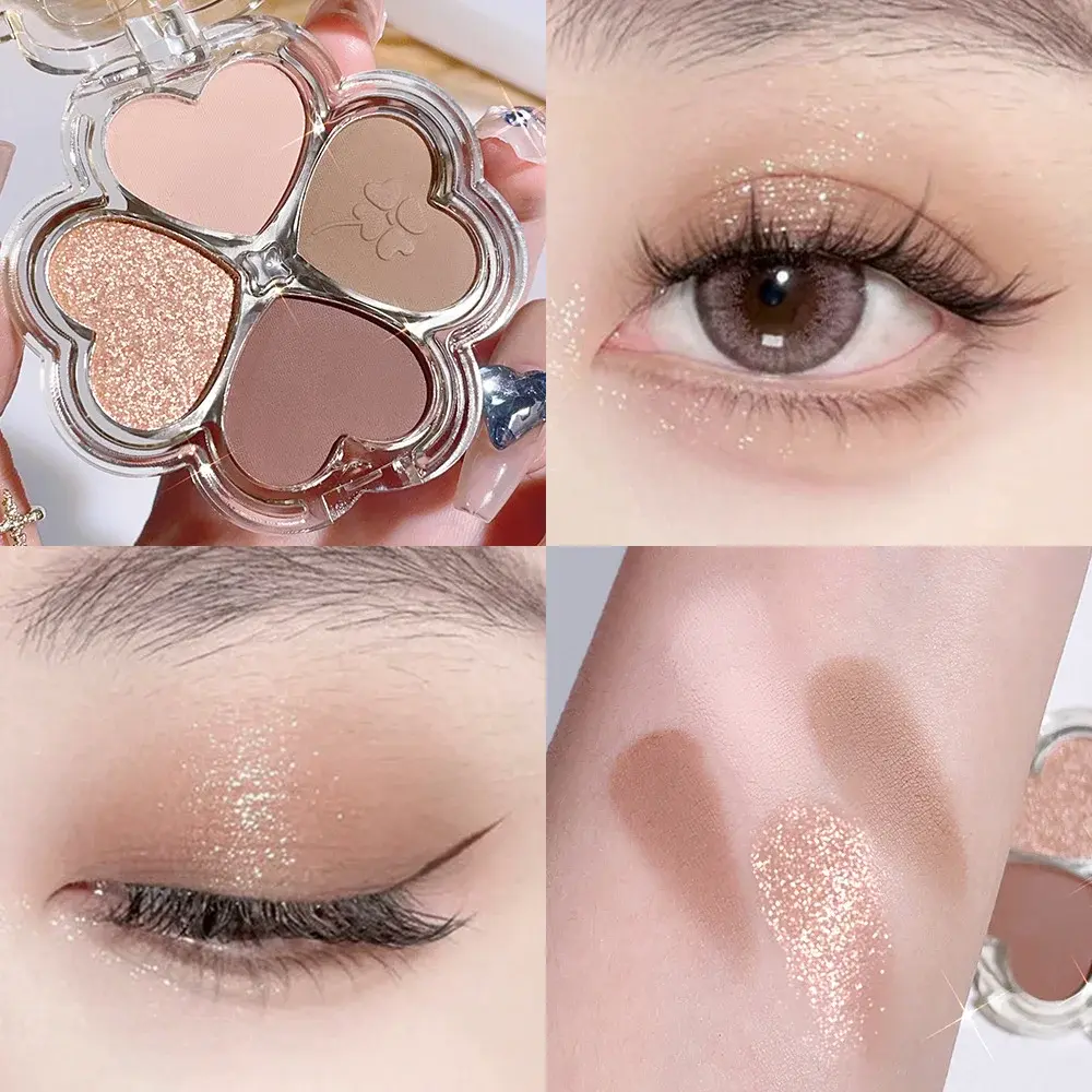 Eyeshadow Palette Blush Fine Pearlescent Pearlescent Eyeshadow Palette Eye Makeup Eye Shadow All In One Palette Trimming Matte