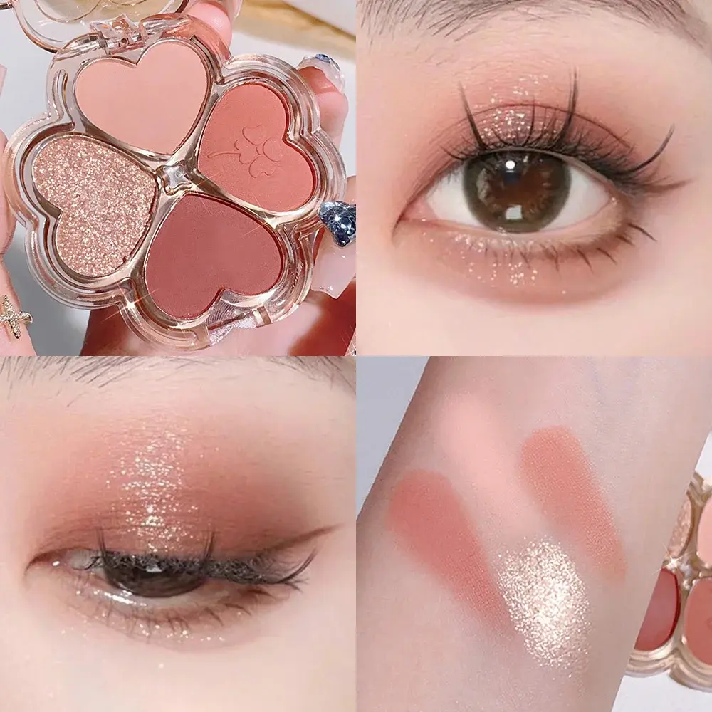 Eyeshadow Palette Blush Fine Pearlescent Pearlescent Eyeshadow Palette Eye Makeup Eye Shadow All In One Palette Trimming Matte
