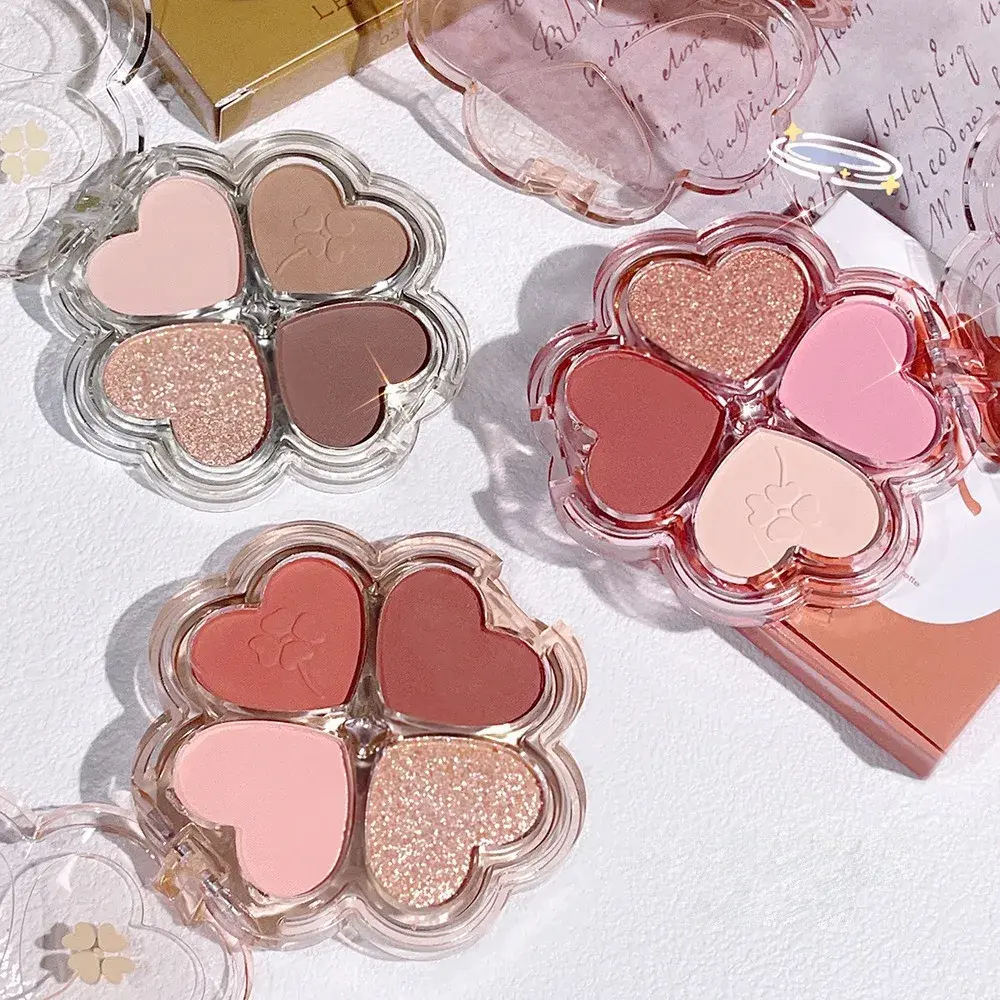 Eyeshadow Palette Blush Fine Pearlescent Pearlescent Eyeshadow Palette Eye Makeup Eye Shadow All In One Palette Trimming Matte