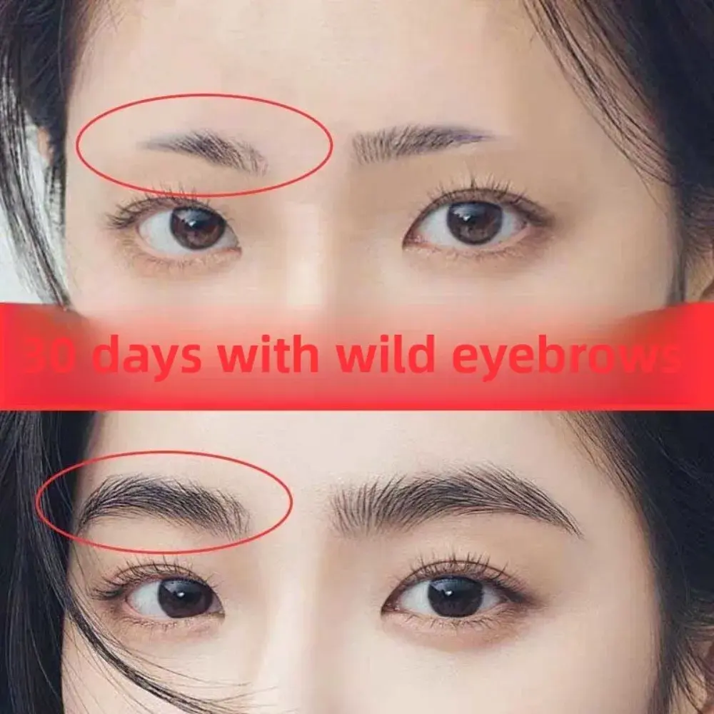 Eyebrow Growth Serum Eyelash Hair Growth Anti Hairs Loss Product Prevent Baldness Fuller Thicker Lengthening Eyebrow Makeup 30ml