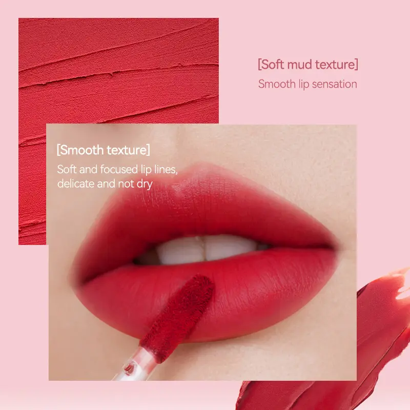 OMGA Soft Matte Lip Lacquer - Velvety Smooth Formula with Long-lasting Color and Comfortable Wear, Matte Finish,Sense of advance