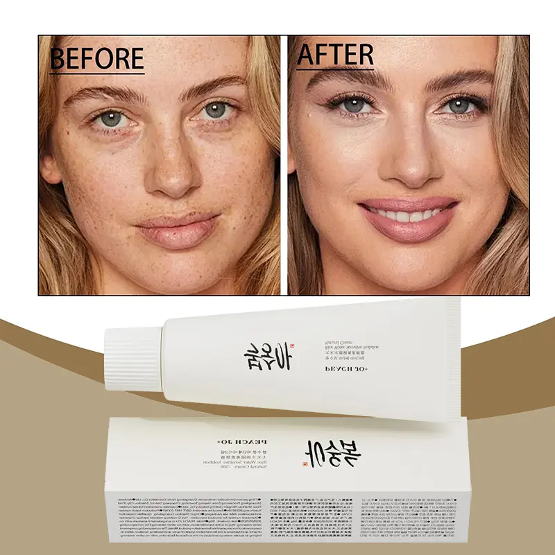 Rice Brighten Makeup Primer Lasting Hydrating Moisturizing Oil Control Shiny Natural Face Base Cream Primer Facial Base Primer