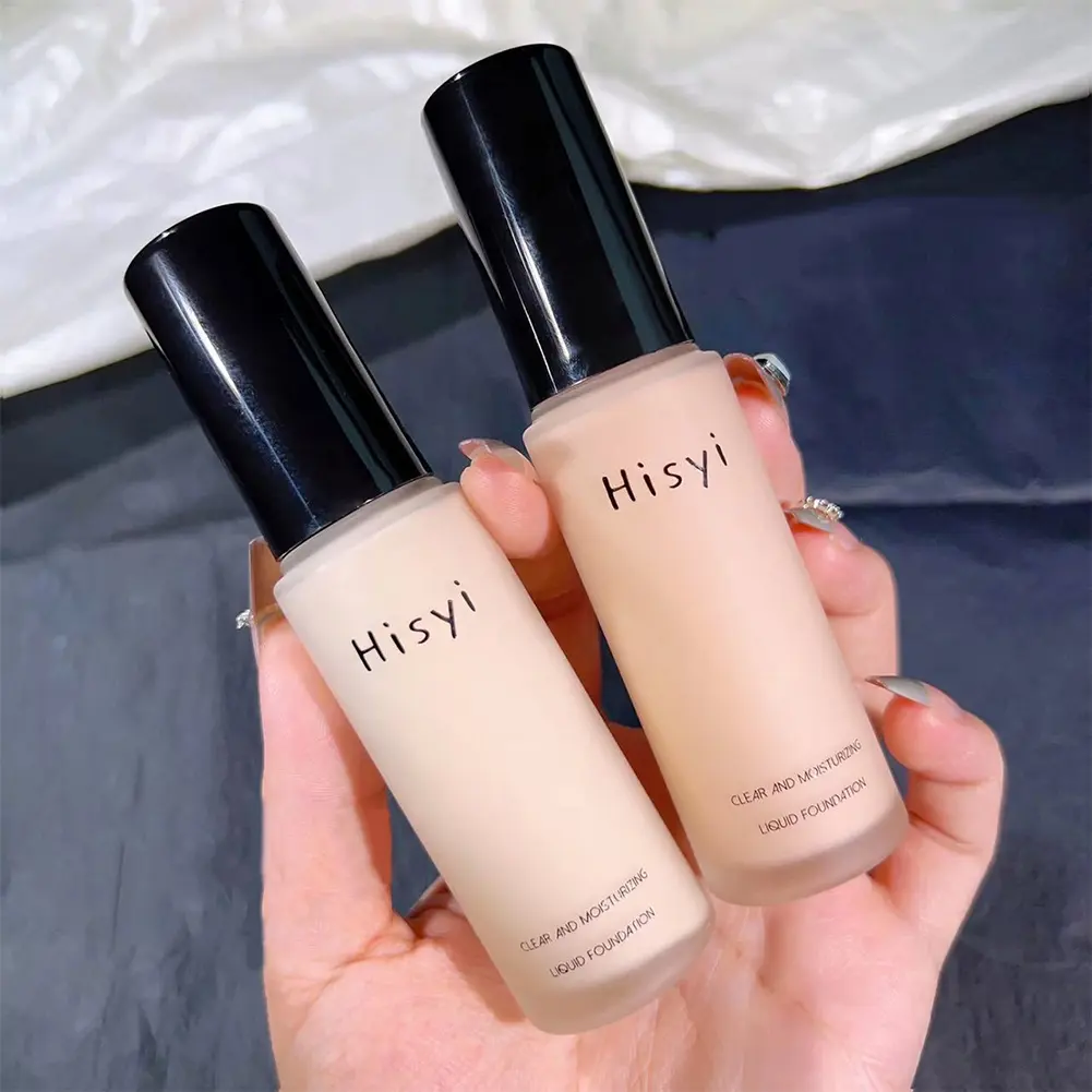 3 Colors Liquid Foundation High Coverage Makeup Base Lasting Concealer Waterproof Oil-Control Face Foundation Makeup Cosmetics