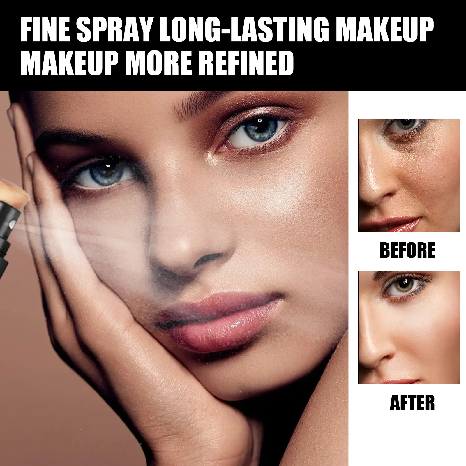 EELHOE Matte Setting Spray Moisturizing Oil Control Long-lasting Sweatproof Hydrating Makeup Waterproof Refreshing Setting Spray