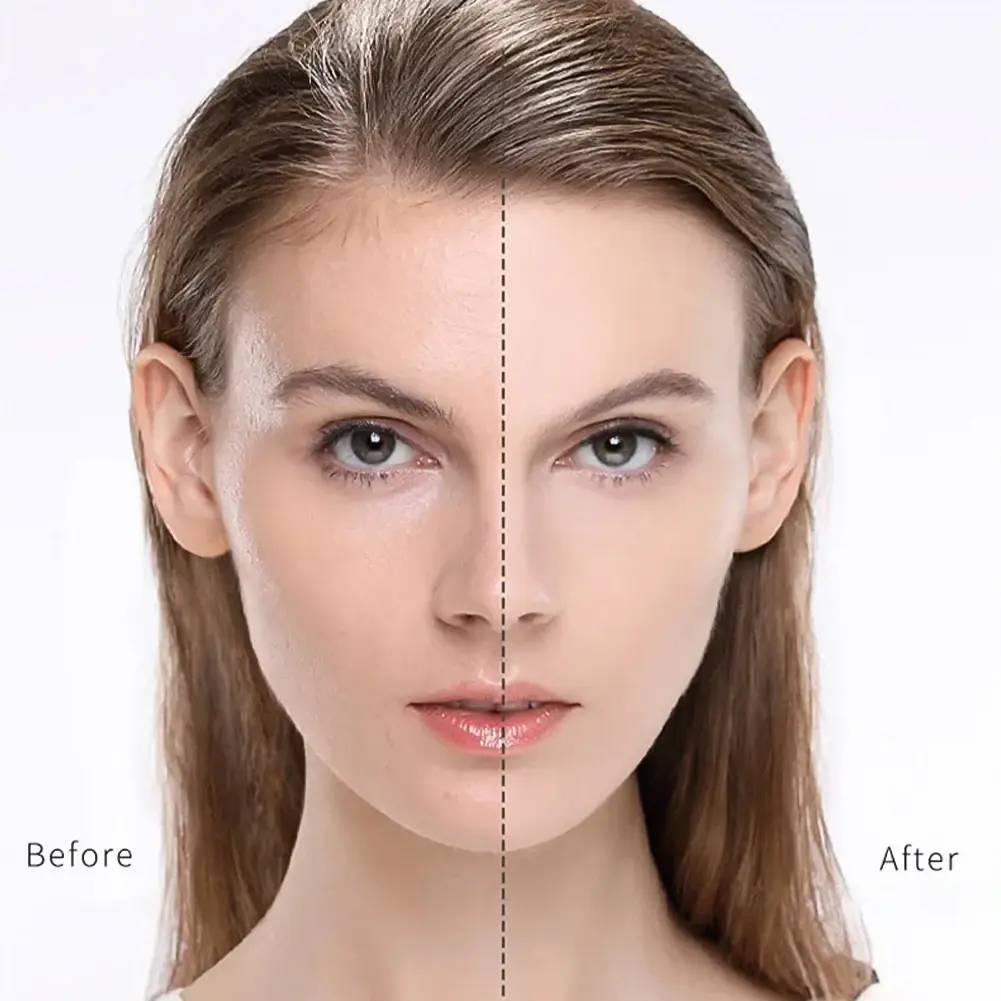 Natural Setting Powder Cake Long-lasting Oil Control Face Foundation Waterproof Matte Compact Loose Powder Makeup