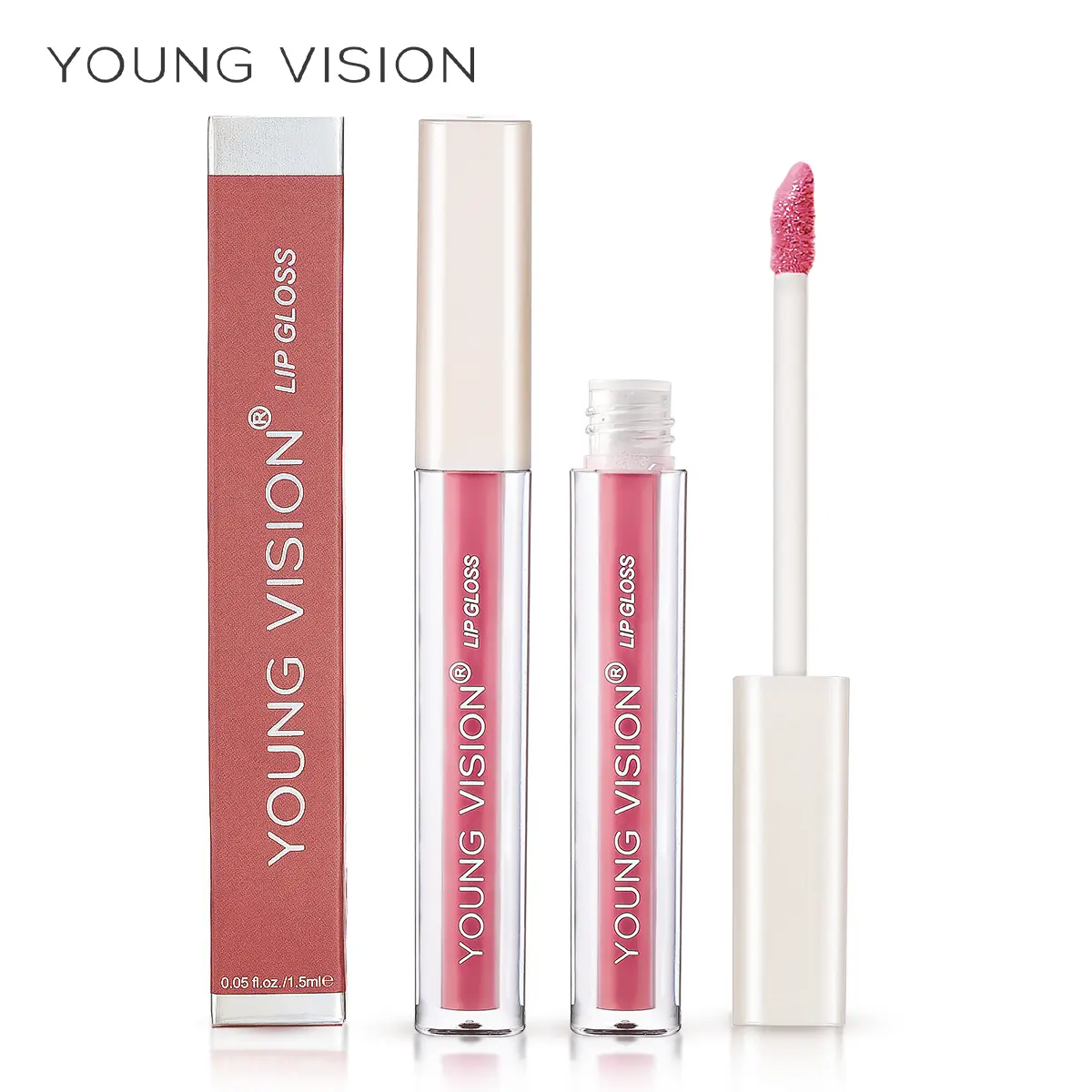 YOUNG VISION 6 Color Velvet Is Not Easy To Stick To Cups, Pout Lip Gloss, Liquid Lipstick