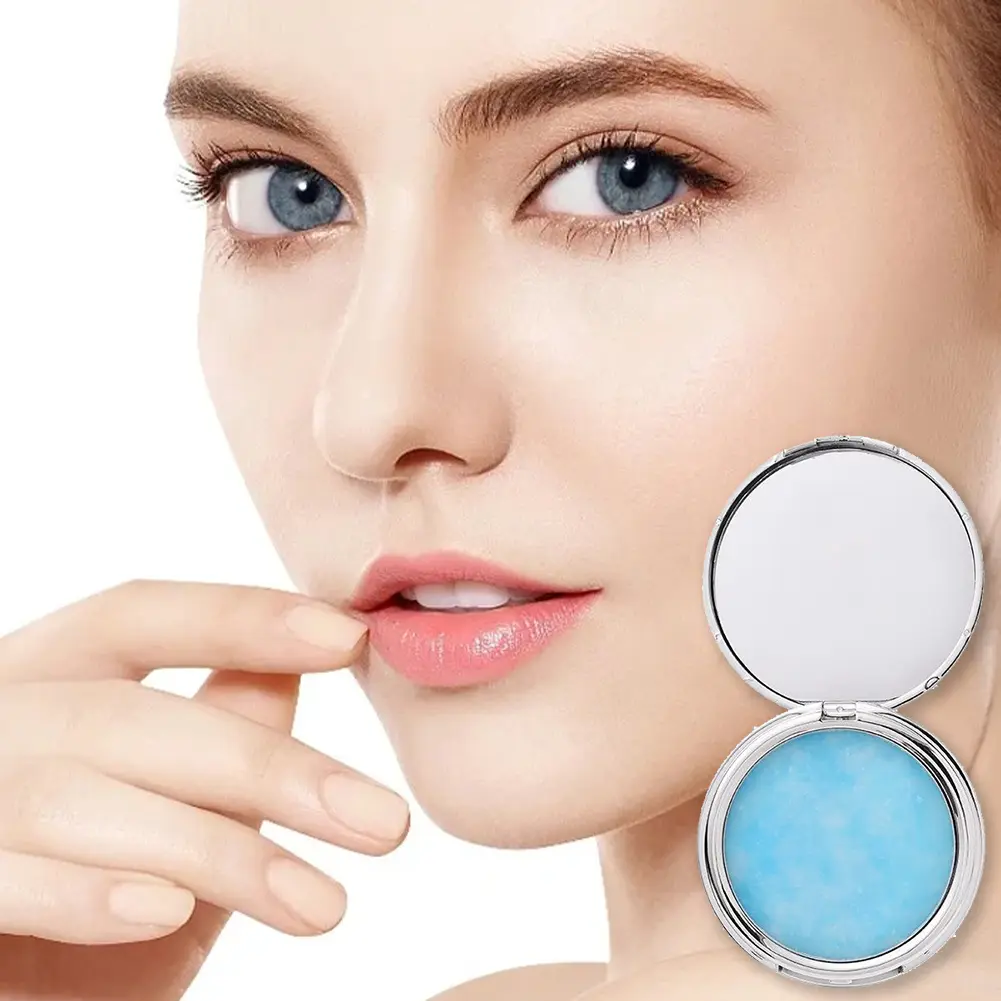Matte Oil Control Makeup Pressed Powder Waterproof Sweatproof Long-lasting Concealer Setting Powder Makeup Cosmetics
