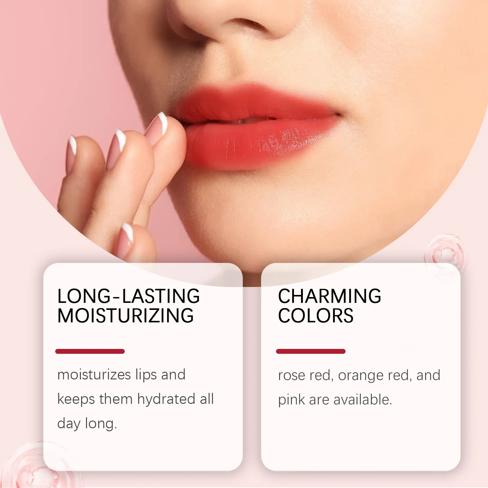 EELHOE Moisturizing Lip Oil Series Waterproof Long-Lasting Non-stick Cup Non-flaking Make up Liquid Lipstick Lips Cosmetics 15g