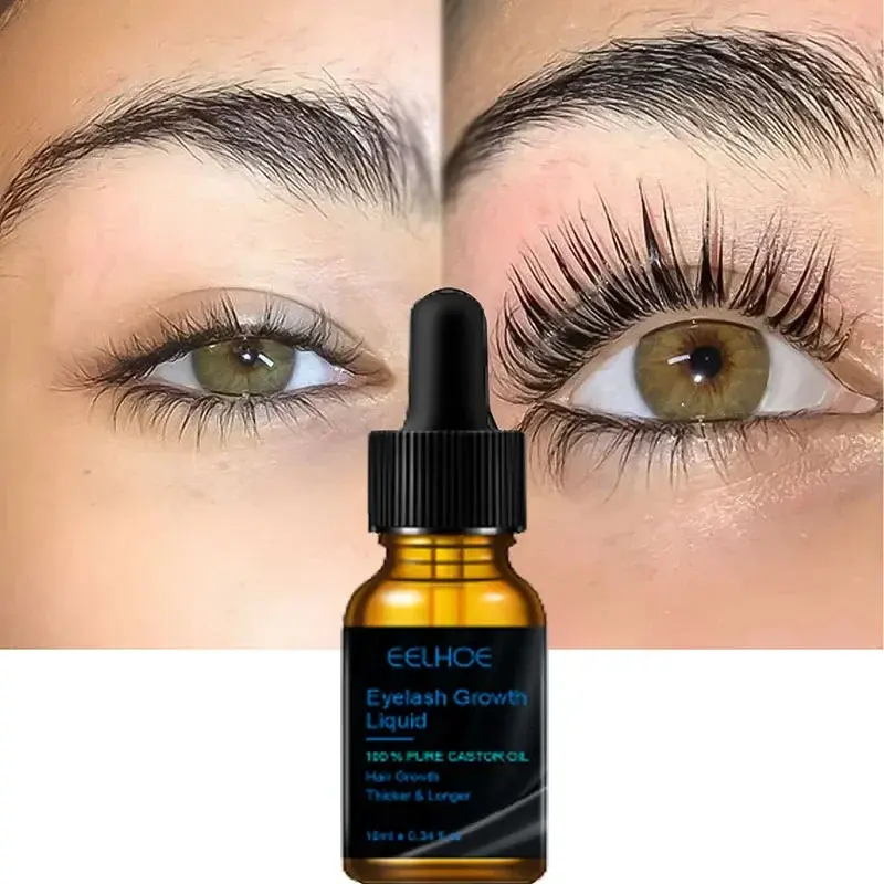 Eyelash Growth Serum Natural Thick Eyelash 7 Days Fast Growth Thin Curl Black Beautiful Eyelash Enhancement Care Beauty 2024