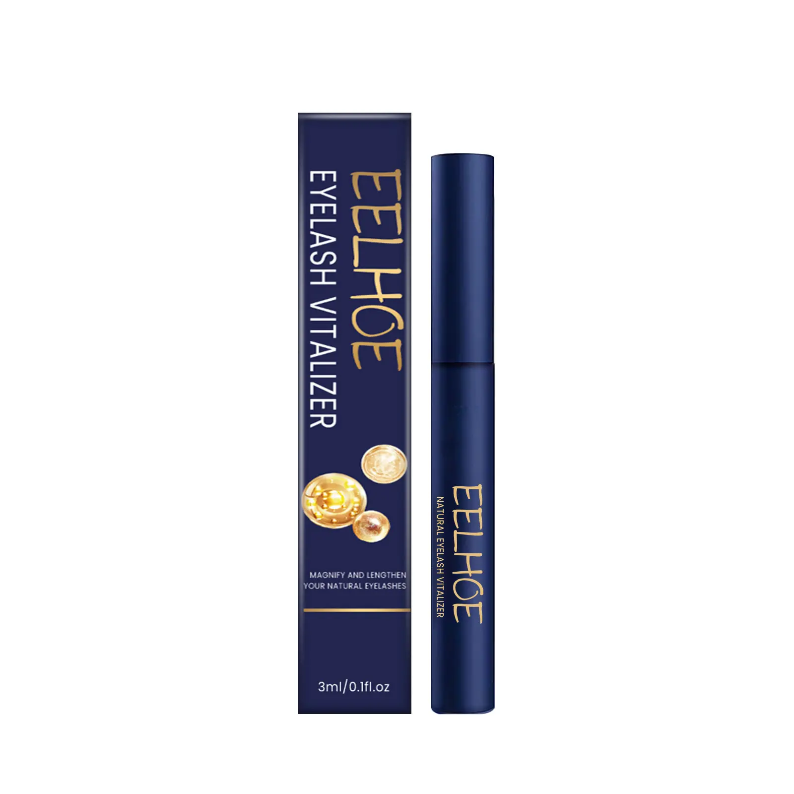EELHOE Natural Eyelash Growth Serum Non Irritating Curl Lashes Lifting Lashes Treatment Lengthen Eyelashes Enhancer Beauty Care