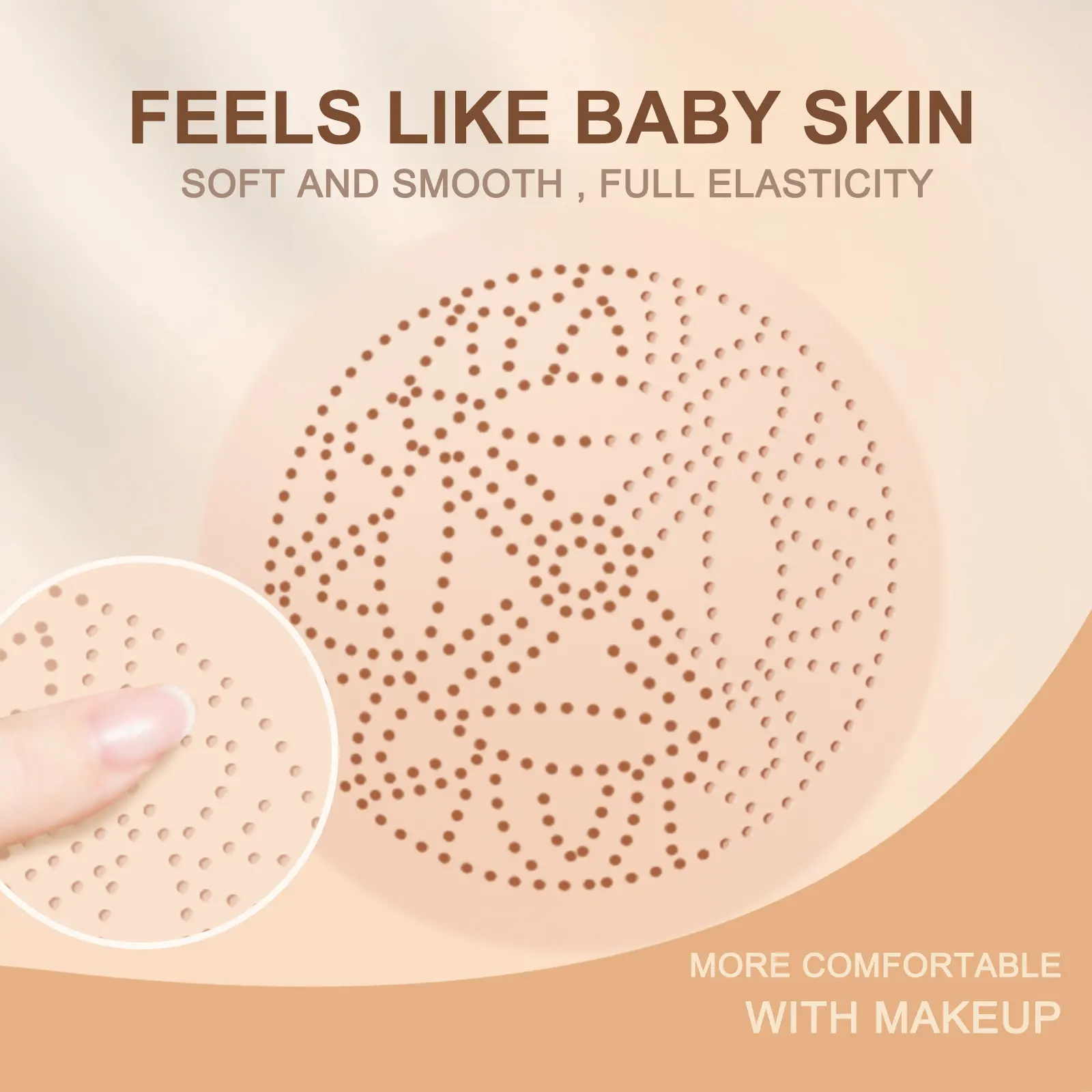 EELHOE Air Cushion BB Cream Foundation Long Lasting Matte Concealer Oil Control Waterproof Flawless Mushroom Head CC Face Cream