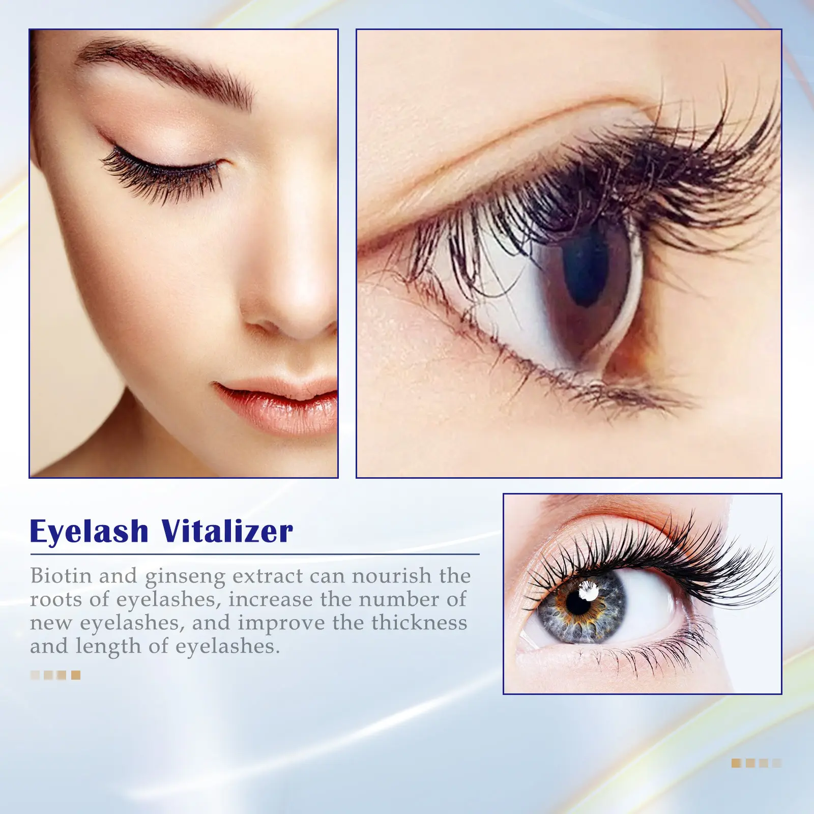 EELHOE Natural Eyelash Growth Serum Non Irritating Curl Lashes Lifting Lashes Treatment Lengthen Eyelashes Enhancer Beauty Care