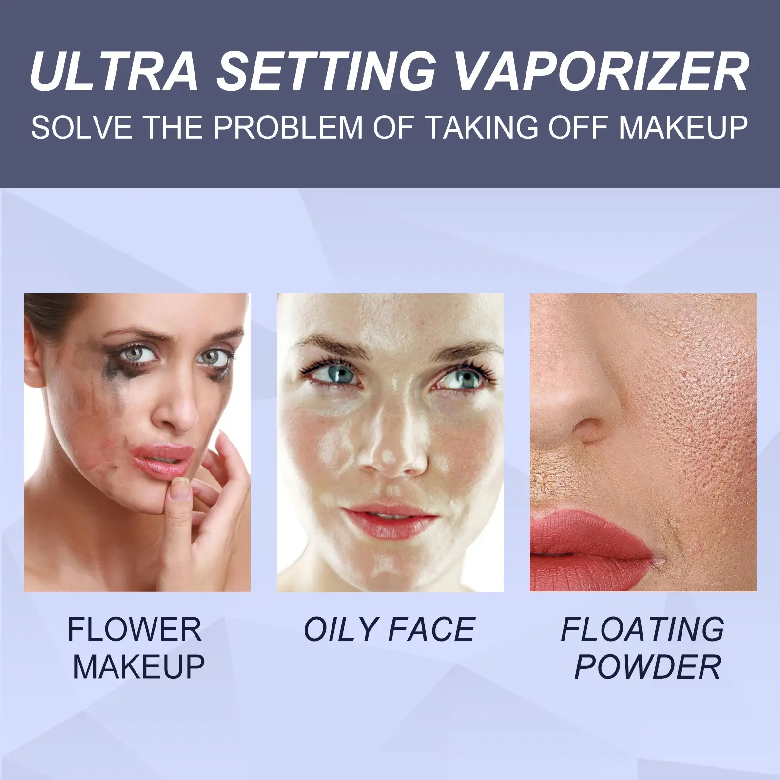EELHOE Facial Makeup Setting Spray Lasting Makeup Waterproof Sweatproof Mattifying No Separation Makeup Lock Spray for All Skin