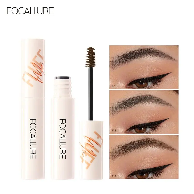 FOCALLURE Wholesale 4 Color Eyebrow Cream Enhancers Long-lasting Waterproof Dye Eye Brows Gel Brown Tinted Eyebrows Tint Makeup