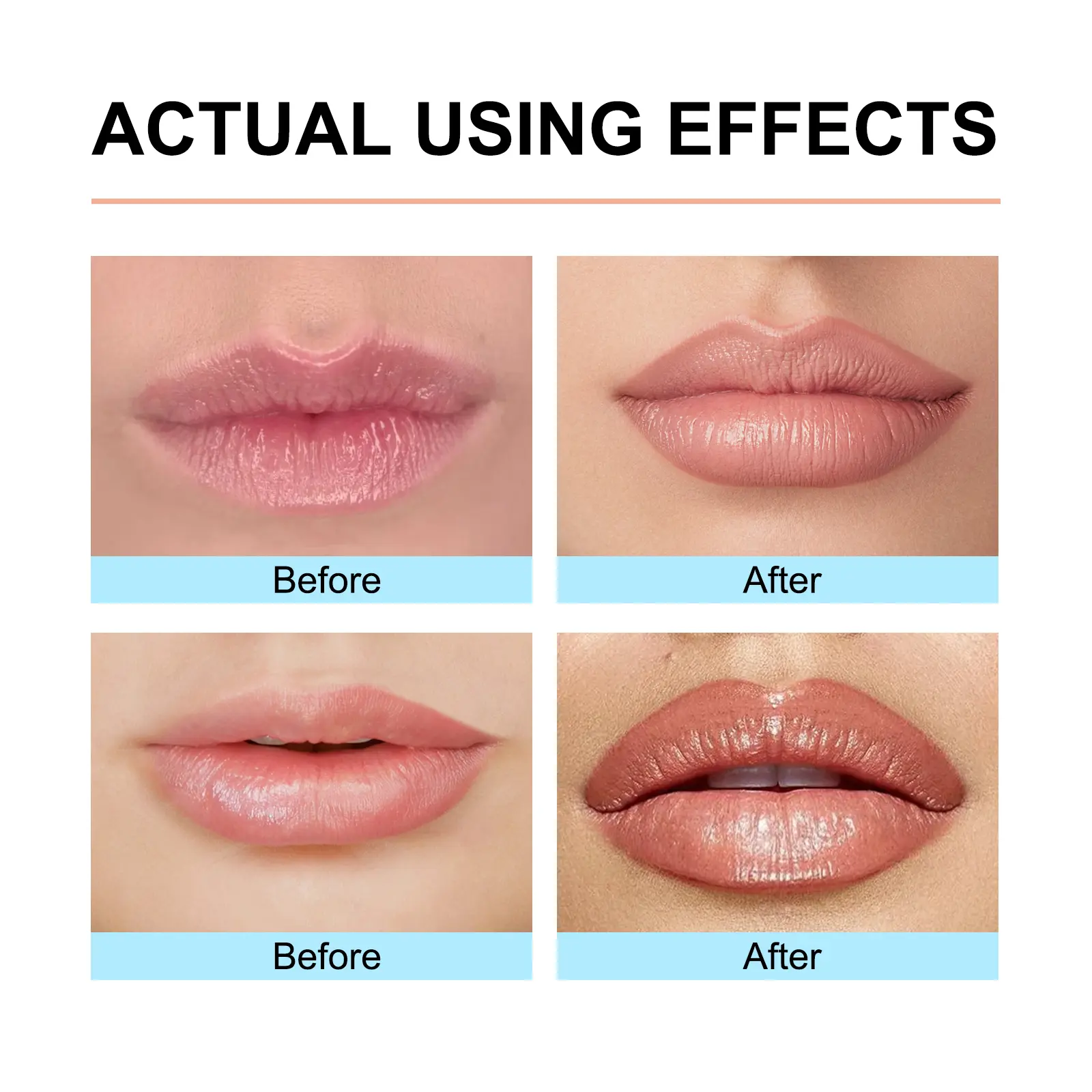 EELHOE Peel off Lip Liner Lipgloss Long Lasting Waterproof Plump Lip Stick Lip Stain Marker Pen Liquid Lip Liner Makeup Pencils