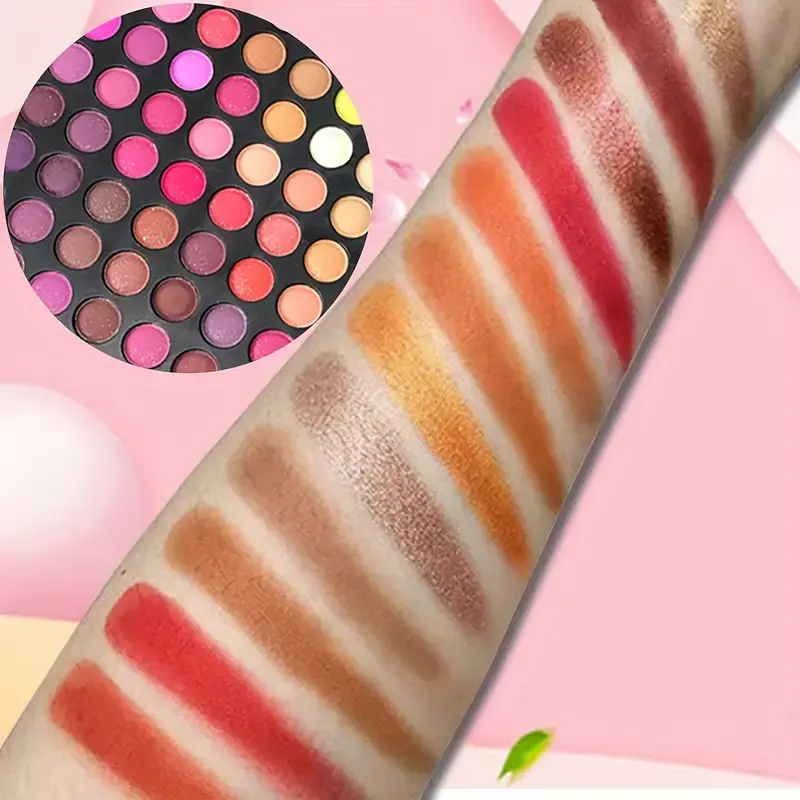 252 Colors EyeShadow Palette Makeup Matte,Shimmer and Metallic Shades Ideal for  All-in-One Eyeshadow Set for versatile Looks