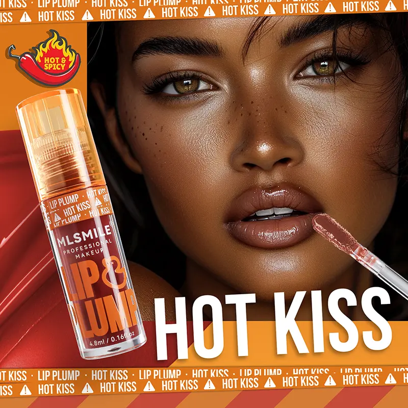Duck Lip Plumping Lip Gloss Mirror Lip Glaze Pearlescent Lip Gloss Liquid Lipstick Lip Oil Transparent No Sticky Sexy Lip Gloss