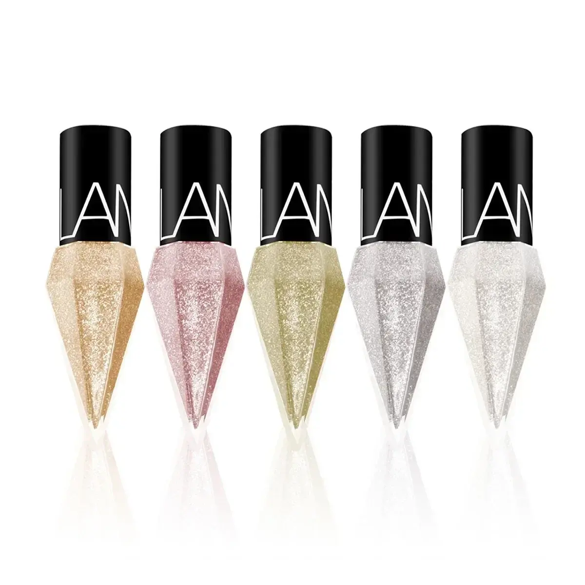 Diamond Shining Eyeliner Durable Waterproof and Sweat-proof 5-color Liquid Eye Shadow Maquillage Professional Makeup Tools