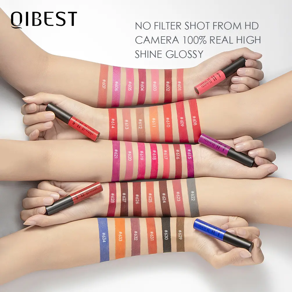 Matte matte lipstick with matte finish, long-lasting waterproof, non stick to cup, non fading lip gloss, liquid lipstick