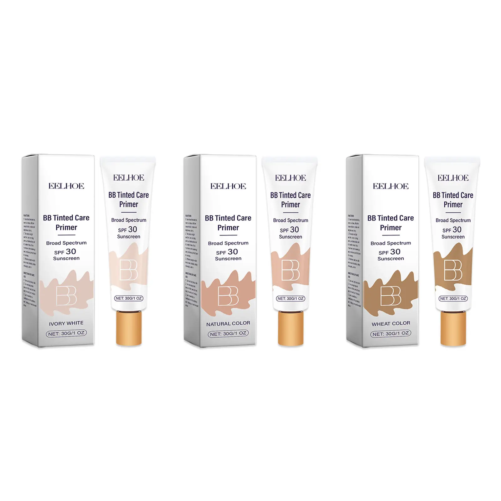 BB Face Primer Acne Pores Blemishes Coverage Moisturizing Sun block Brightening Skin Tone Up Cream BB Cream Foundation Concealer