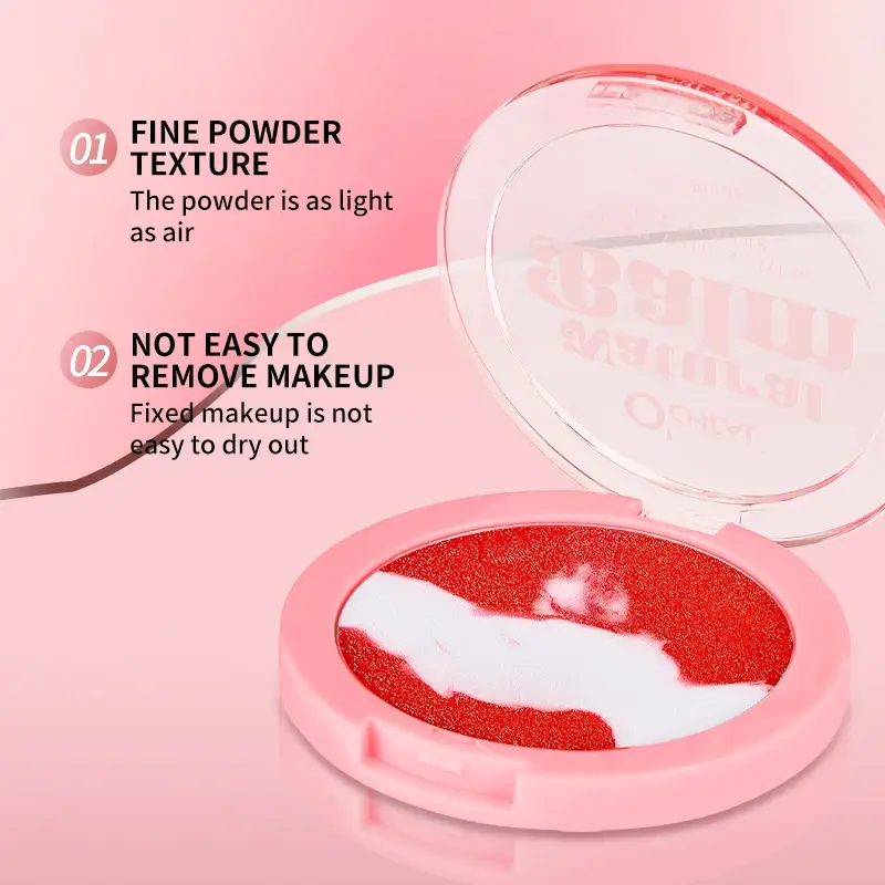OCHEAL Non-Powdery Setting Powder Lightweight Oil Control Long-Lasting Concealer Skin-Friendly Makeup Finish