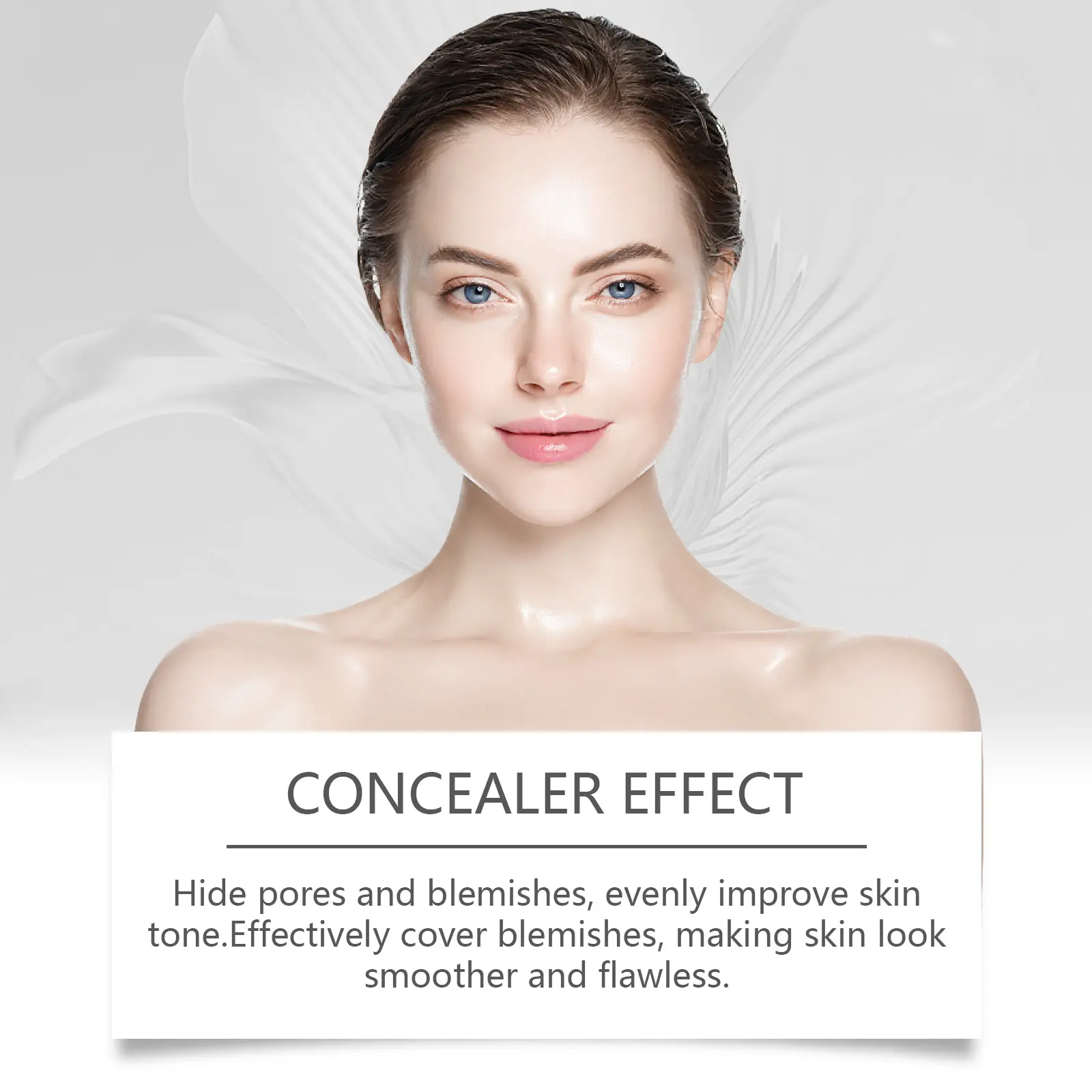EELHOE Face Foundation Flawless Oil Control Waterproof Sweatproof Matte Finish High Coverage Makeup Base Liquid Foundation 30ml
