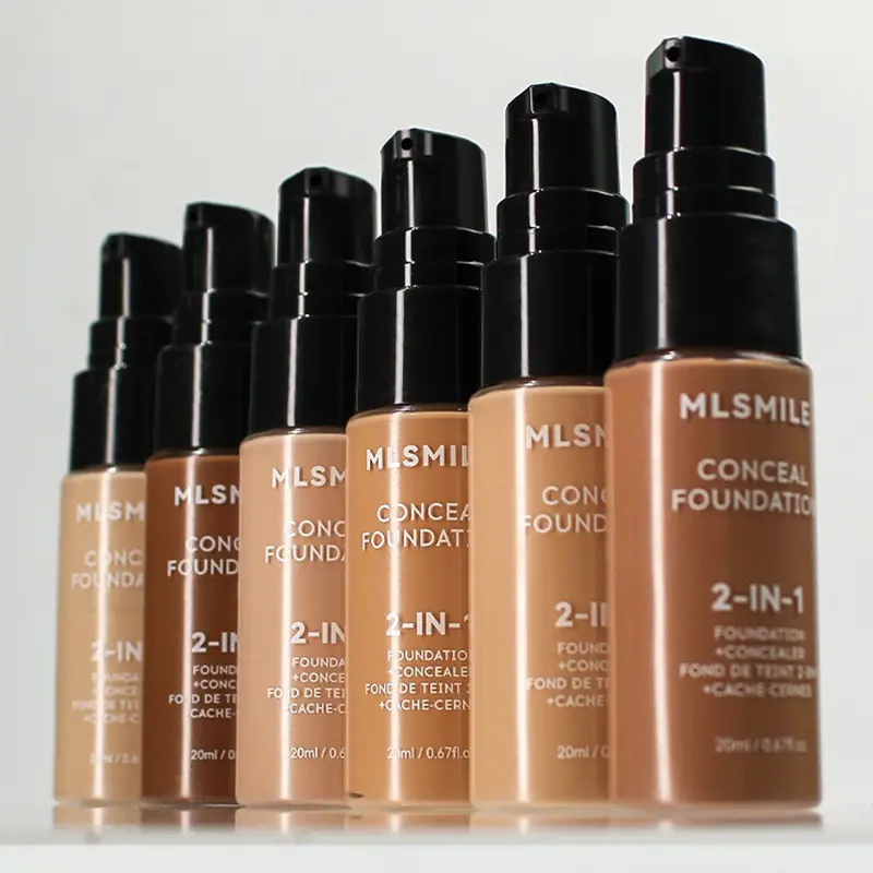 Matte Liquid Foundation Oil Control Concealer BB Cream Waterproof Lasting Full Coverage Natural Holding Makeup Face Base