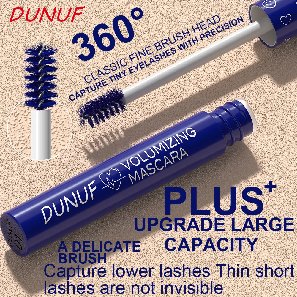 Colorful Curling Mascara Waterproof Fast Drying Eyelashes Extension Multicolor Lashes Makeup Lasting Waterproof White Mascara